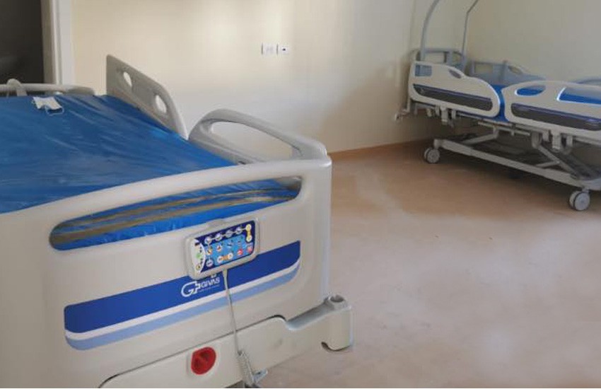 Covid Hospital di San Felice a Cancello: arrivate le prime attrezzature e installati i letti