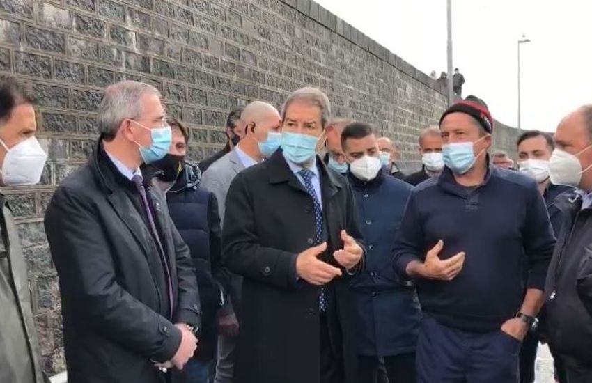 Il presidente Musumeci a Messina per la Zona falcata