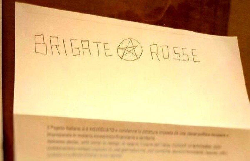Lettere firmate Brigate Rosse a Pd, Bonaccini e sindaci dell’Emilia Romagna