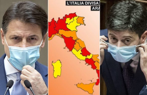 covid zone colori italia