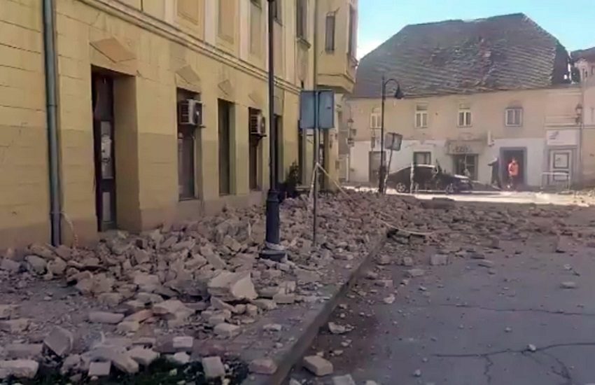 Croazia, il giorno dopo. Almeno 7 vittime per il terremoto più forte di sempre nel Paese