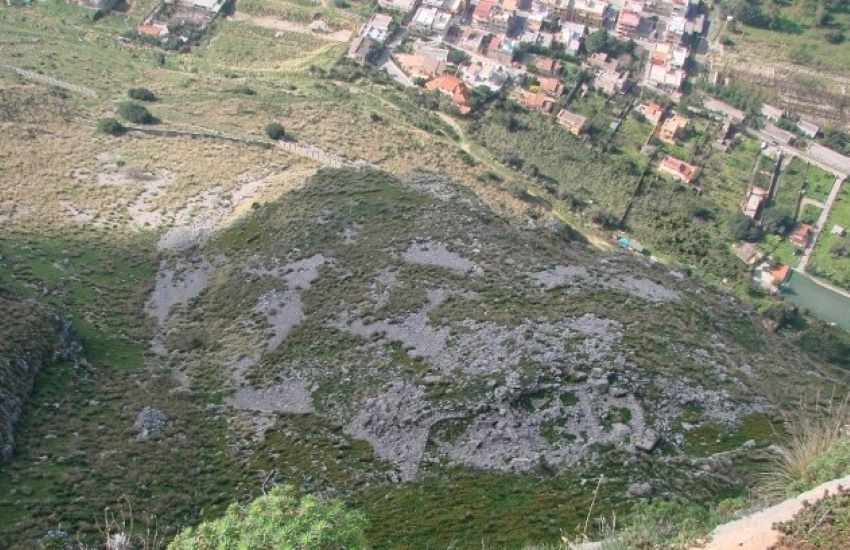 Dissesto idrogeologico, si consolida il versante nord-ovest della montagna Raffo Rosso di Capaci