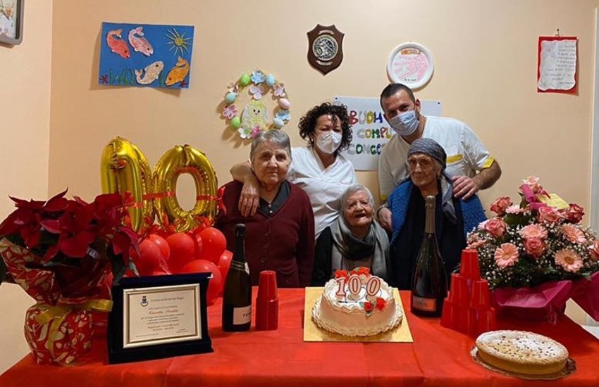 Monte San Biagio, nonna concetta è il quarto centenario del 2020