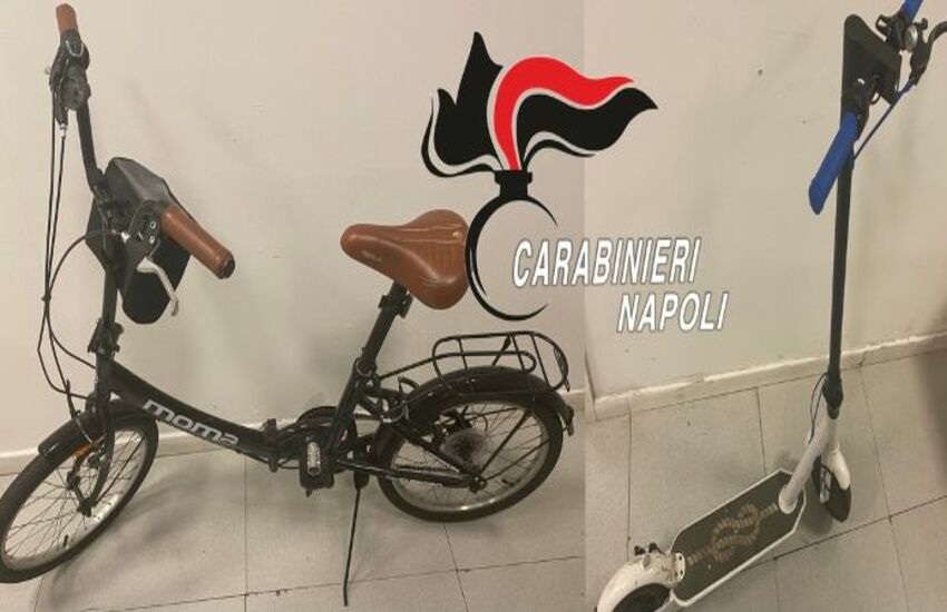 Sgominata una banda nel quartiere San Giuseppe dedita al furto di biciclette e monopattini (VIDEO)