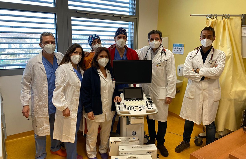 Nuovo ecografo da 21mila euro donato all’ospedale Torregalli dalla Fondazione Santa Maria Nuova