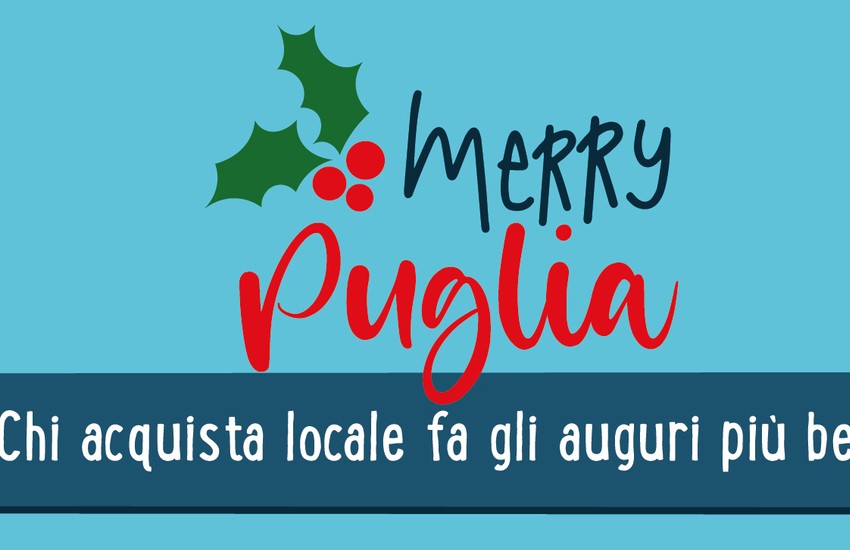 MerryPuglia, nasce la nuova campagna della Regione per sostenere il commercio pugliese