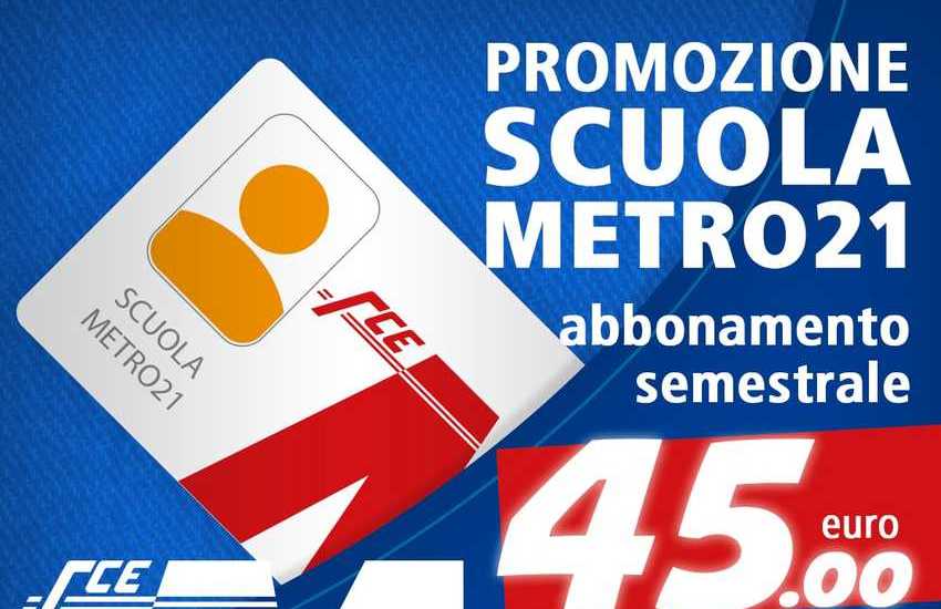 Catania, sconti per studenti e utenti per viaggiare in sicurezza con la metropolitana
