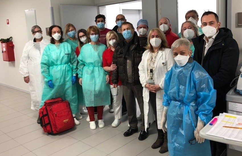 JESOLO, VACCINAZIONI ANTI COVID A STELLA MARINA