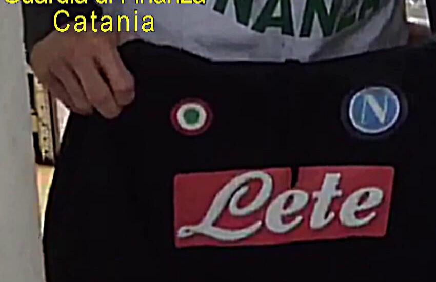 Catania, la Finanza scopre commercio on line di capi sportivi e griffe “taroccati”. Due denunciati