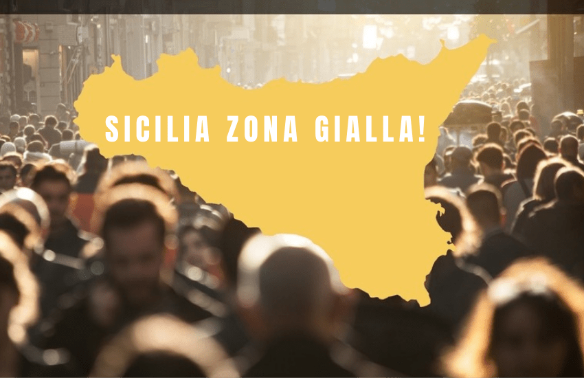 Sicilia gialla! C’è la firma del ministro, indice Rt più basso d’Italia. Ecco cosa si potrà di nuovo fare