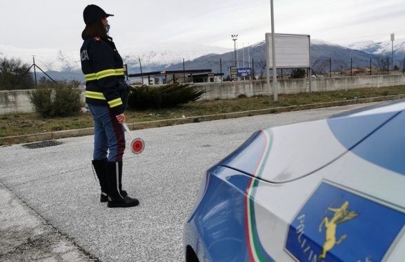 Rintracciato dalla Stradale di Carsoli: aveva violato il divieto ad allontanarsi