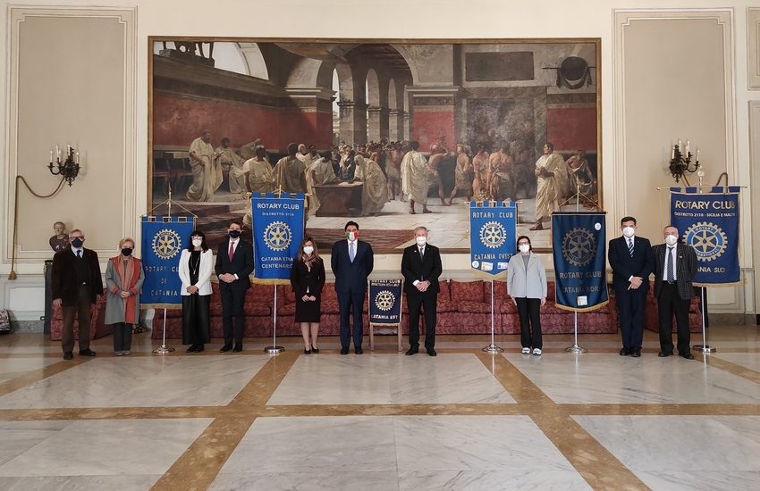 Sindaco e assessore Mirabella incontrano rappresentanti Rotary