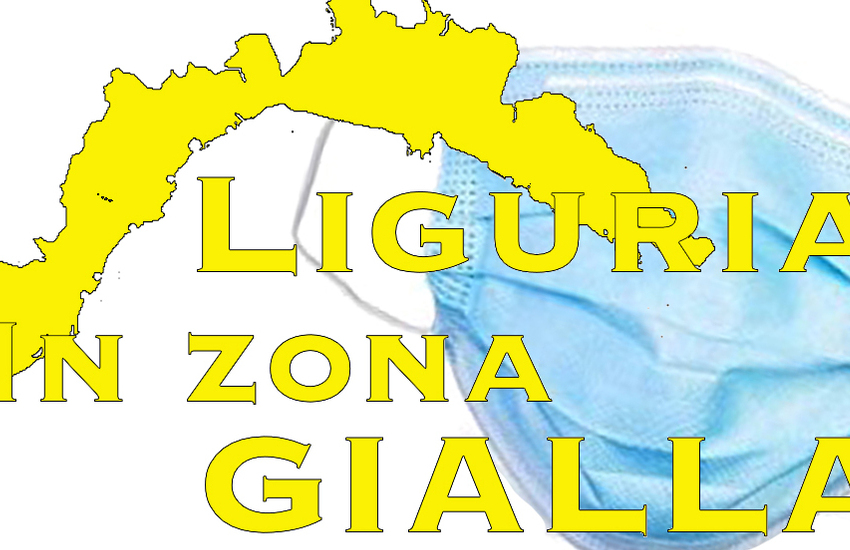 Liguria, da lunedì la Liguria torna in zona gialla