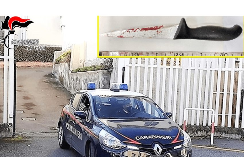 Aci Castello, accoltella il figlio affetto da disturbi mentali rammaricandosi: “dovevo colpirlo ancora”