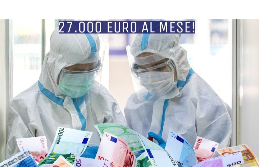 27mila euro al mese ai medici catanesi per fare i tamponi. Stipendi d’oro o spese giustificate? Parla Giuseppe Liberti