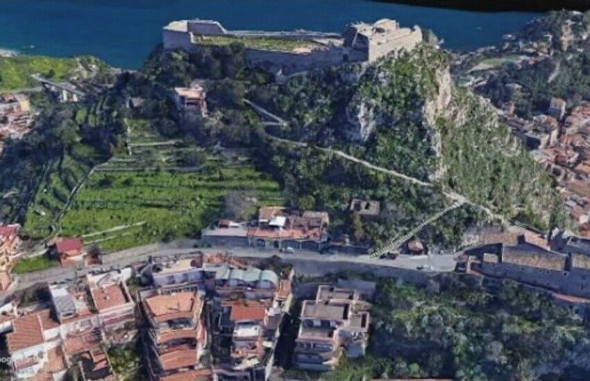 Taormina, dissesto idrogeologico, un progetto per il Castello di Monte Tauro