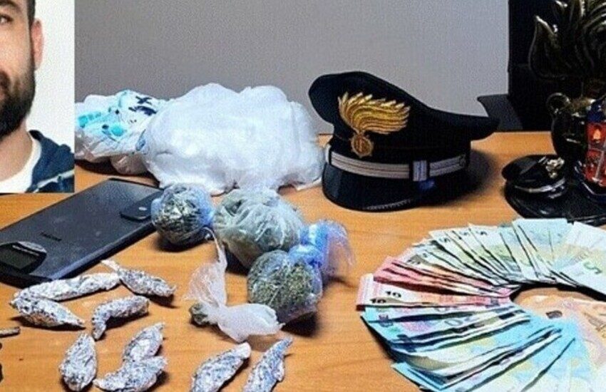 Misterbianco, detenuto ai domiciliari nascondeva nel barbecue droga e denaro