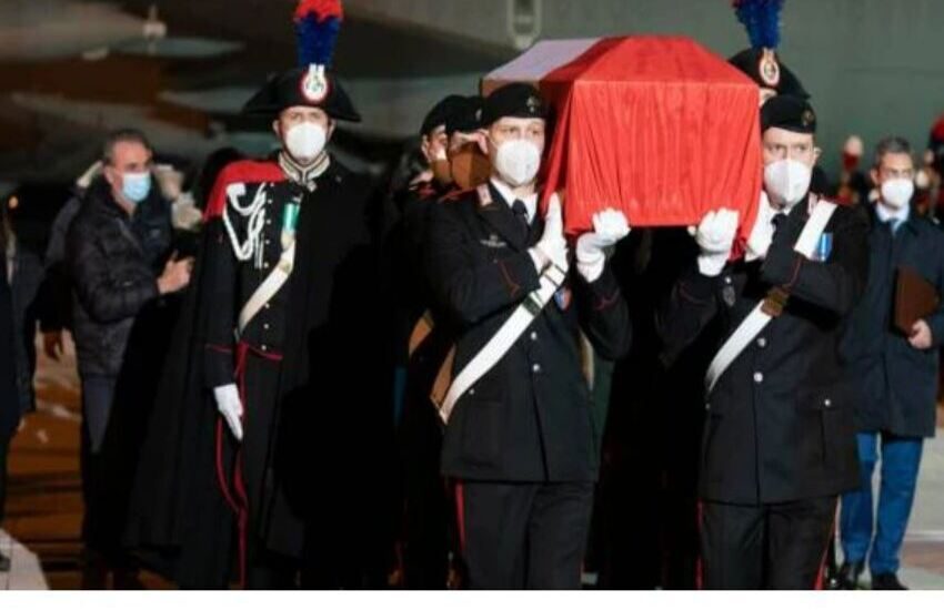 Roma, funerali di Stato per Attanasio e Iacovacci