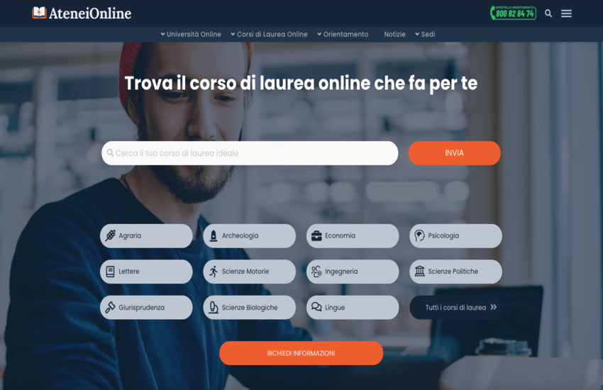 AteneiOnline, il portale dedicato ai Corsi di Laure delle Università italiane