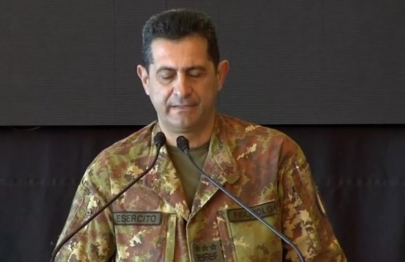 covid figliuolo a genova hub fiera