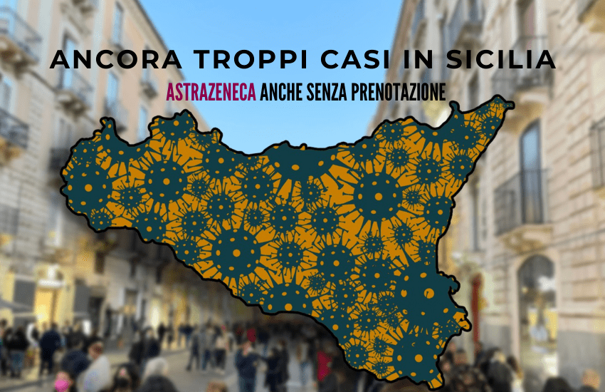 Covid 20 marzo Sicilia, curva stabile. Vaccini, hub aperti fino alle 22: Astrazeneca anche senza prenotazione