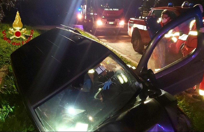 Fuori strada con l’auto a Latina: morto Giuseppe Di Dona