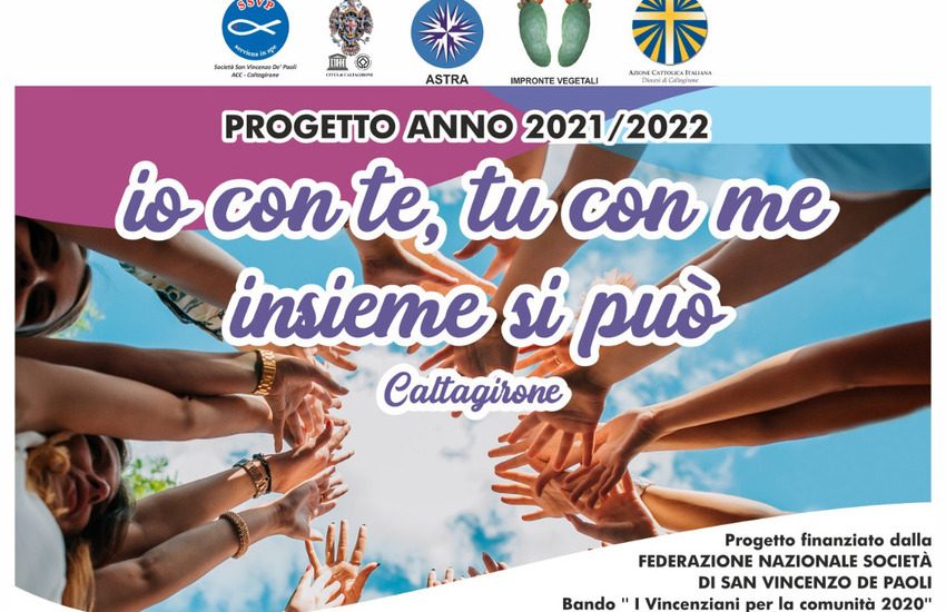 Caltagirone, “Io con te, tu con me, insieme si può”: il progetto per il sostegno ai più fragili