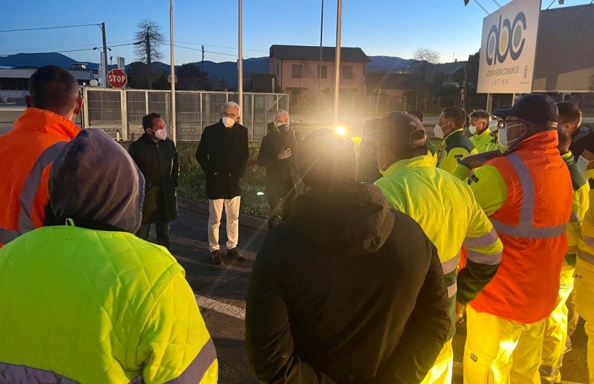 Latina, partito stamattina il servizio di raccolta dei rifiuti porta a porta