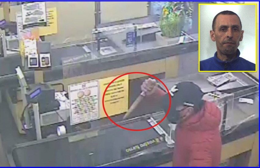 [VIDEO]Paternò, rapina a mano armata un supermercato: braccato, si consegna ai carabinieri