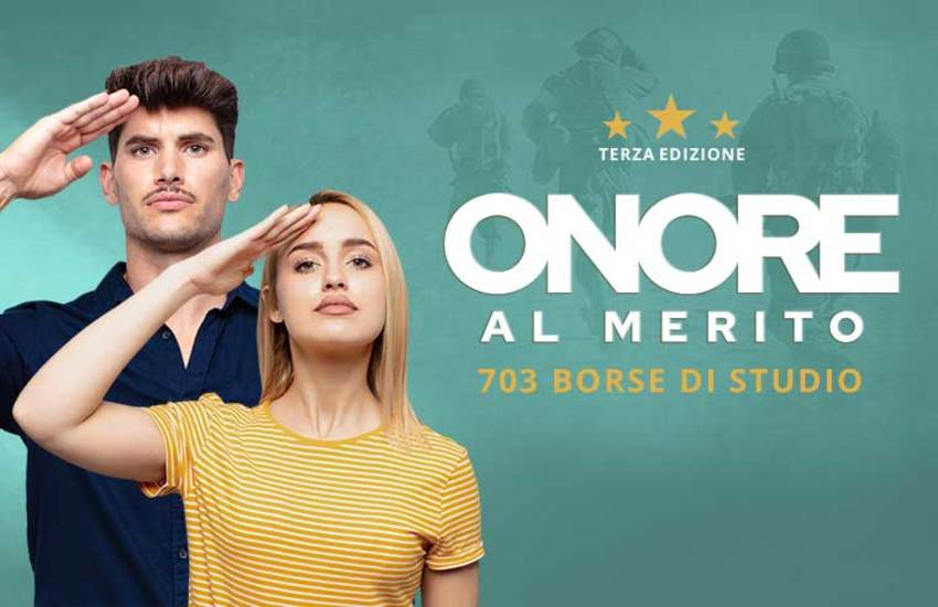 CONCORSO “ONORE AL MERITO” 2021: 703 BORSE DI STUDIO PER GIOVANI TRA I 17 E I 26 ANNI