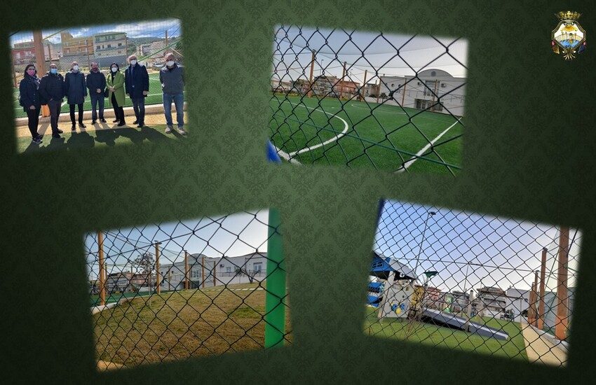 Comiso: inaugurato il campetto antistante al centro diurno per minori in via Libertà