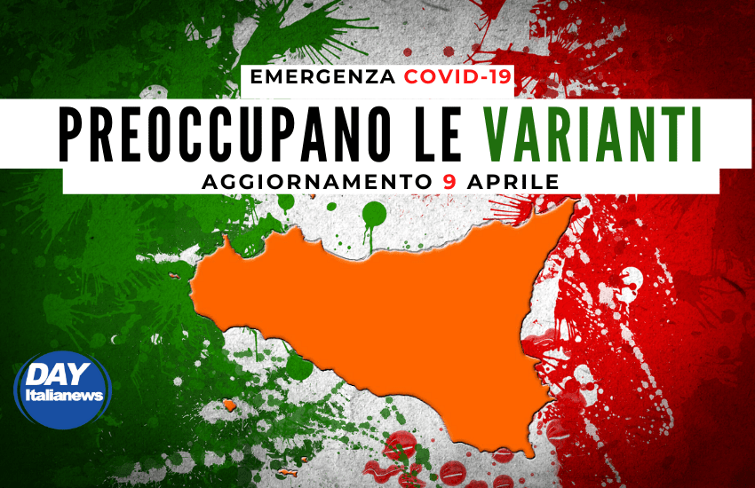 Covid 9 aprile, impennata di contagi. Le varianti fanno paura: tutta la provincia di Palermo “Zona Rossa”