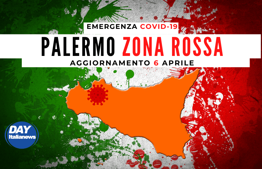 Covid 6 aprile, lieve calo dei contagi ma Palermo “Zona Rossa”