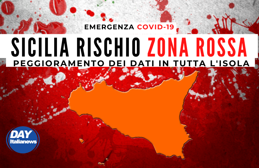 Covid 12 aprile, curva non scende, sale il rischio di una Zona Rossa in Sicilia?