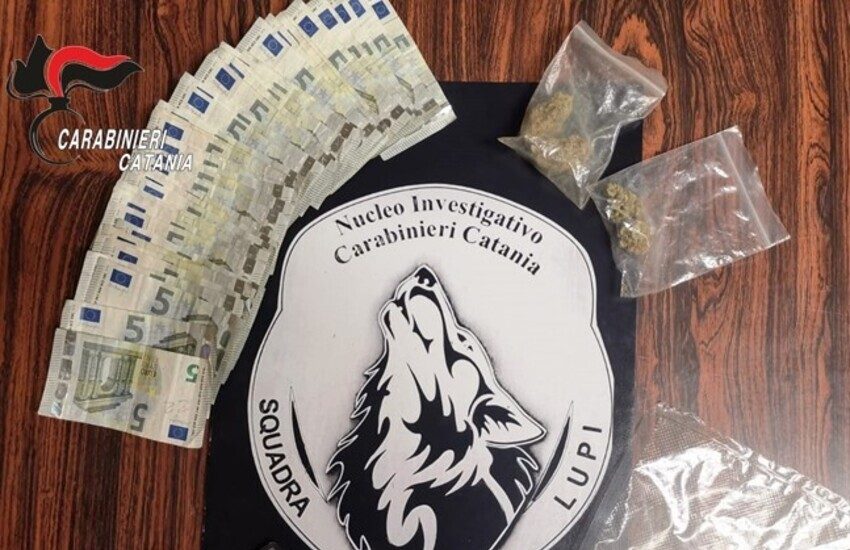 Misterbianco, arrestato spacciatore mentre si reca in caserma per l’obbligo di firma