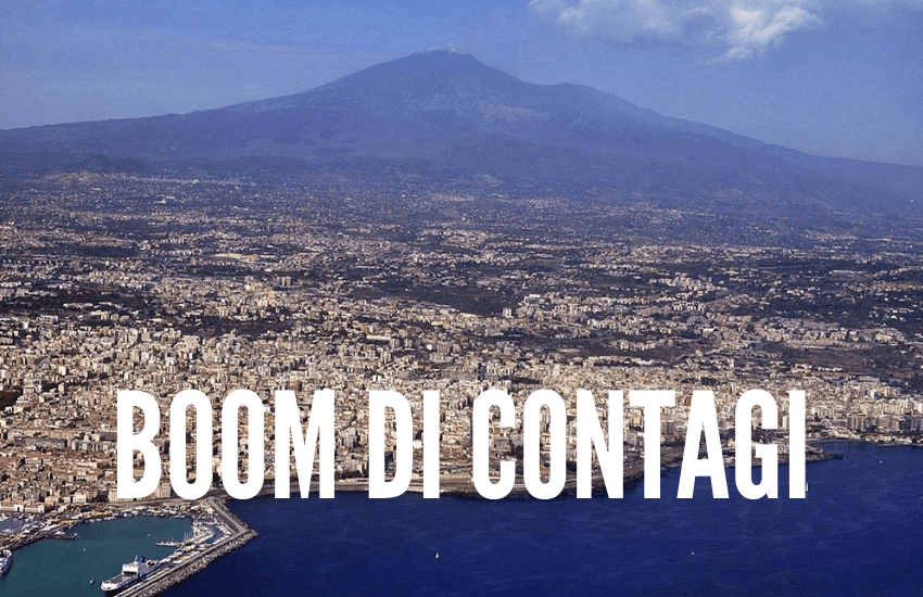 Catania, boom di contagi: quasi la metà dei casi di tutta la Sicilia