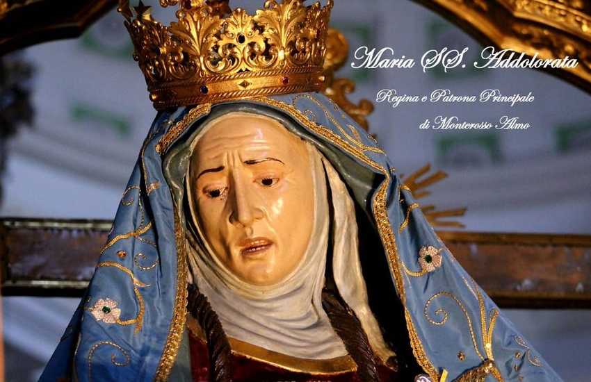 MONTEROSSO ALMO, FESTEGGIAMENTI DELL’ADDOLORATA, IL 25 APRILE LA CONSACRAZIONE ALLA PATRONA DELL’INTERO PAESE