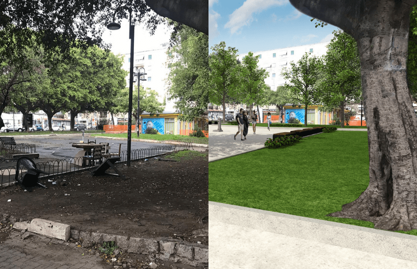 Piazza Risorgimento cambia volto senza costi per il Comune