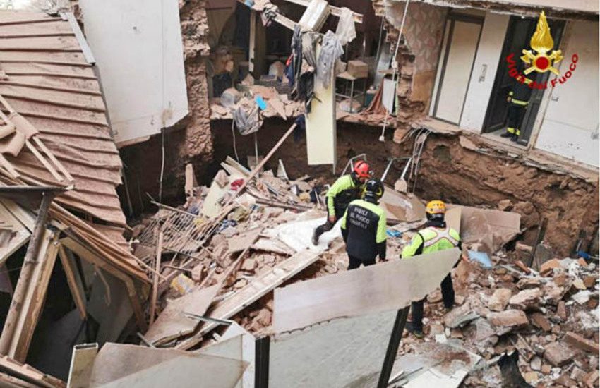 Crollo via Castromarino, il Comune chiede ai residenti senza casa, il progetto di restauro o risanamento a loro spese