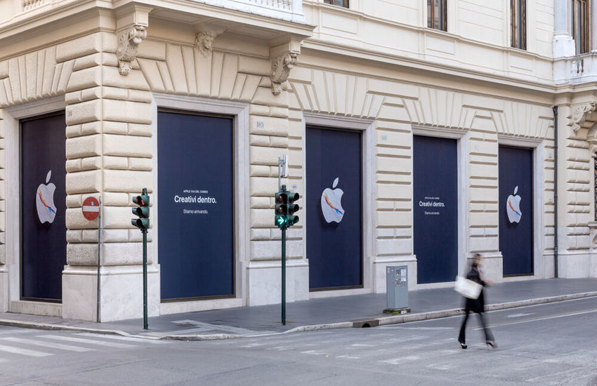 Roma in via del Corso arriva l’Apple Store