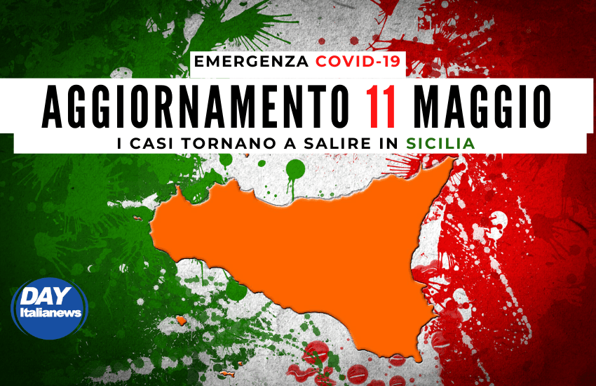 Covid 11 maggio, risalgono i casi e il numero dei morti in Sicilia