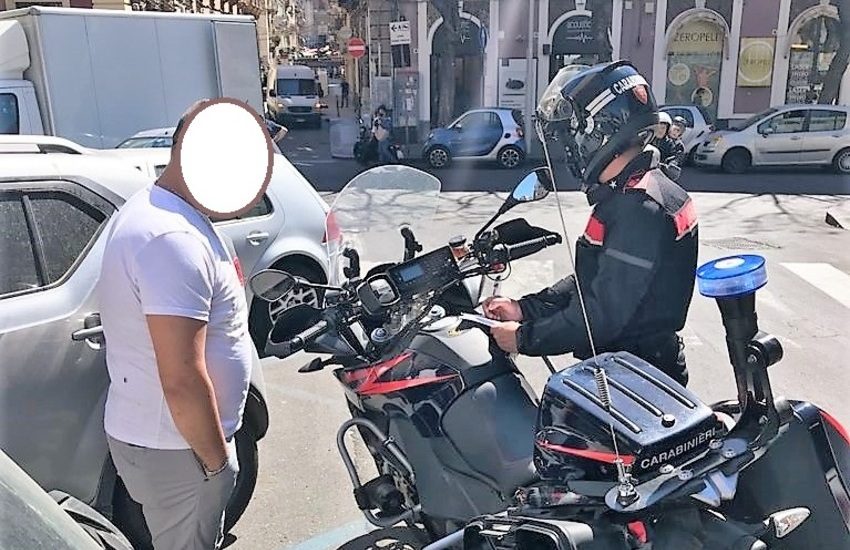 Catania, parcheggiatori abusivi: denunce e sanzioni nelle vie  Sant’Euplio e Reclusorio del Lume
