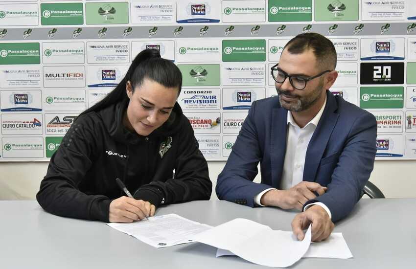 Nicole Romeo vestirà la maglia della Virtus Eirene per altri due anni