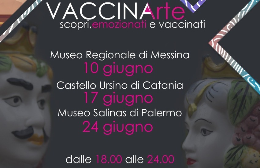 “VACCINArte”, tre musei siciliani “Hub” per una notte: emozionati e immunizzati