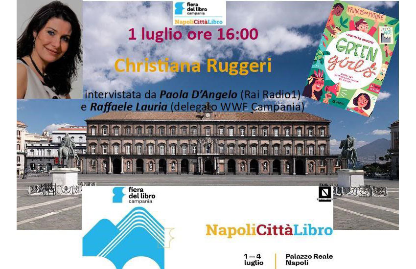 A Napoli Città Libro un dialogo sull’ambiente con il delegato casertano di WWF Campania
