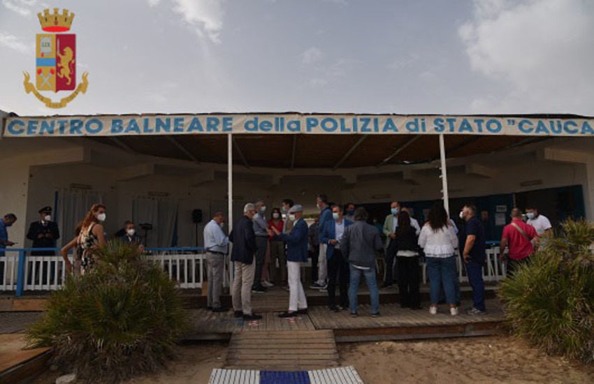 Estate 2021: riparte la stagione del Lido della Polizia di Caucana