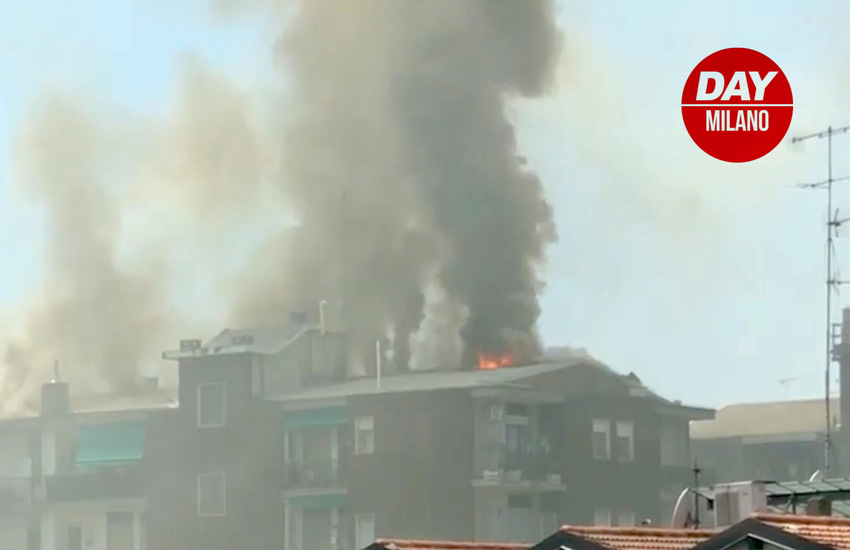 Milano Incendio Di Vaste Proporzioni In Via Washington 2 Intossicati Video Day Italia News