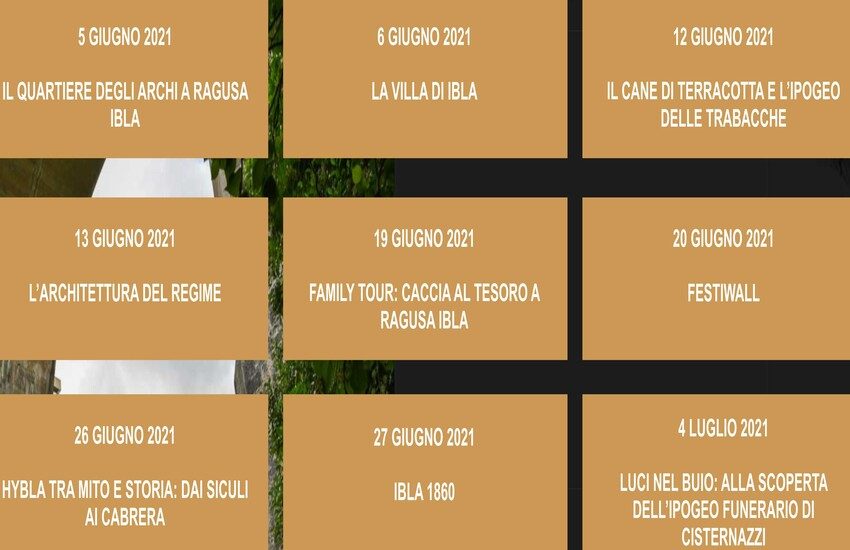 Partono gli “Ecotour”:  visite guidate, gratuite, alla scoperta di Ragusa e delle sue meraviglie nascoste