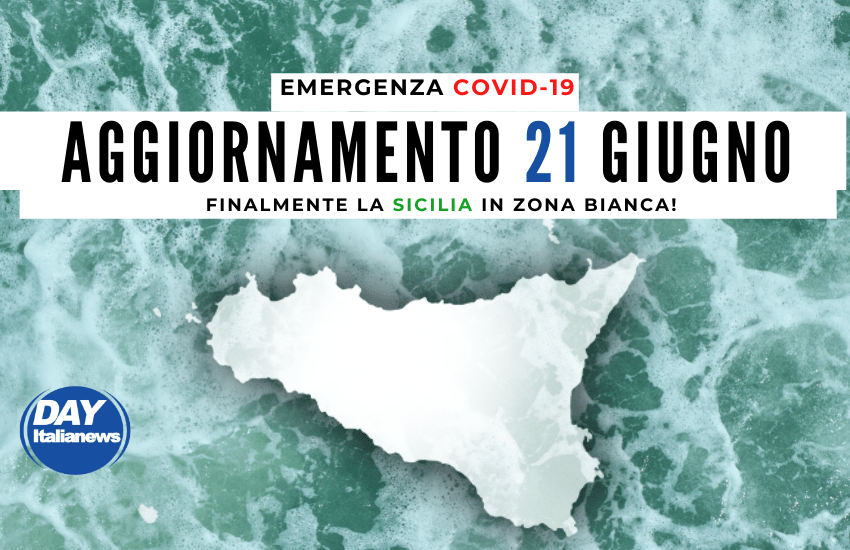 Covid 21 giugno, crollo dei casi e del tasso di positività. Primo giorno di “zona bianca”: ecco le regole