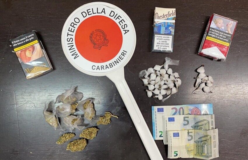 Paternò , nascondeva la droga nel garage, arrestato per spaccio